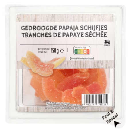 Delhaize Papaja slices 150 gr