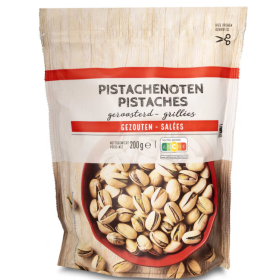 Delhaize Pistachios Salted 200g bags