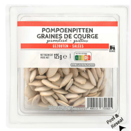 Delhaize Pumpkin seeds 125g