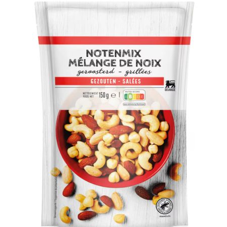 Delhaize Mixed nuts 150 gr
