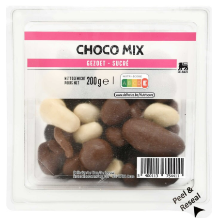Delhaize Choco mix 200g