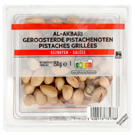 Delhaize Pistachio Al Kbari 150 gr