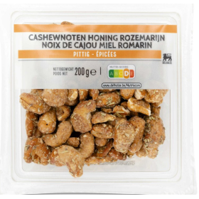 Delhaize Cashew Honey Rosemary 200g