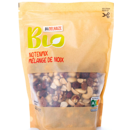 Delhaize Organic Mix 5 nuts Organic 400 gr