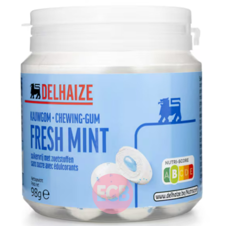 Delhaize Chewing gum Freshmint Fourre 98g
