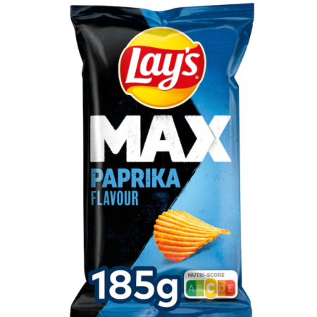 Lay’s Max Chips Paprika 185 gr