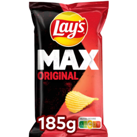 Lay’s Max  Chips Natural 185 gr