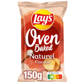 Lay’s Oven Baked Chips Natural 150 gr