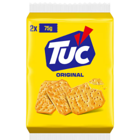 Tuc Crackers Original Toasts Salt 2 x 75 gr