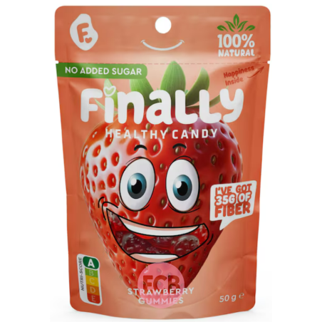 Finally Candy Bonbon Fraise 50g
