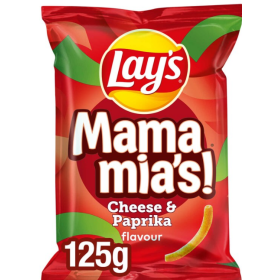 Lay’s Mama Mia's Paprika Cheese Snacks Chips 125 gr