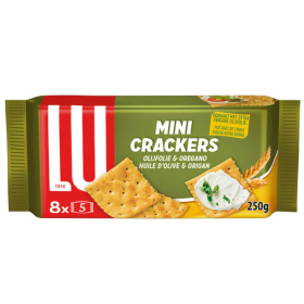 LU Mini Crackers Olive Oil Oregano 250g