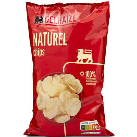 Delhaize Chips Salt 250g