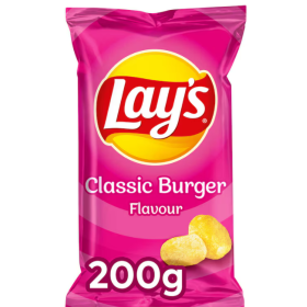 Lay’s Chips Classic burger 200 gr