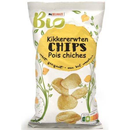 Delhaize Organic Chips Chickpeas Organic 75g