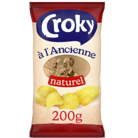 Croky Chips Old Style Natural 200g