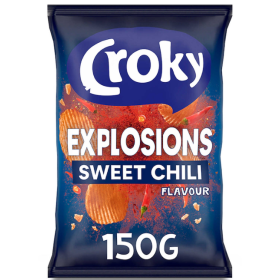Croky Explosions Chips Sweet Chilli 150 gr
