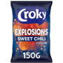 Croky Explosions Chips Sweet Chilli 150 gr