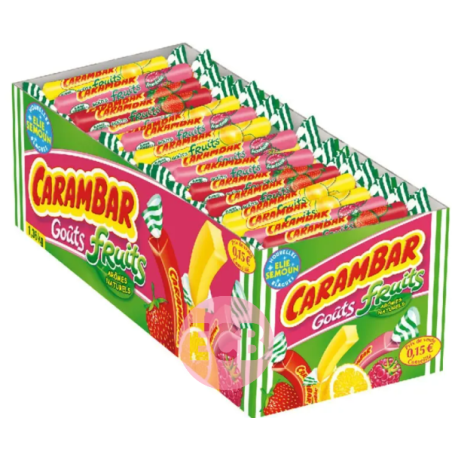 Carambar Fruits - 180 pieces 1500g