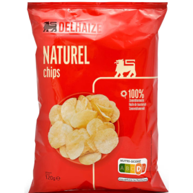 Delhaize Chips Salt 120g
