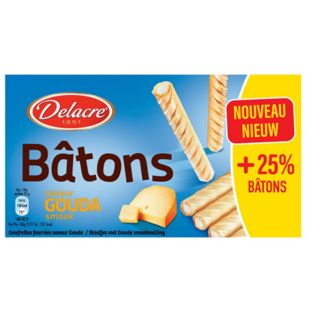 Delacre Sticks Gouda 75g