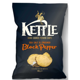 Kettle Chips Black Pepper 130g