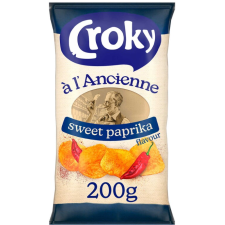 Croky Chips Old Style Paprika 200g