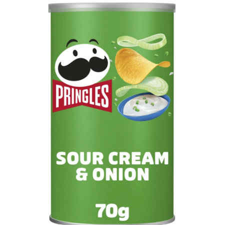 Pringles Chips Sour cream & onion 70 gr