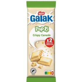 GalaK Chocolate White Crispy Rice 2 x 90g