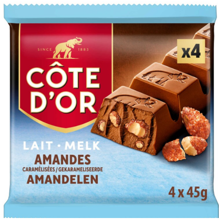 Côte d'Or Chocolate bar Milk Almond 180g
