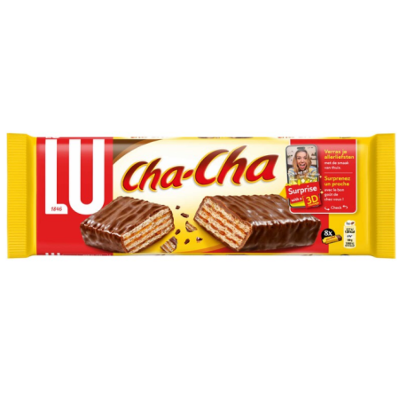 LU Biscuits Cha-Cha Chocolate Caramel 8 x 27g