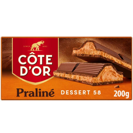 Côte d'Or Milk Chocolate Dessert 58 200 gr