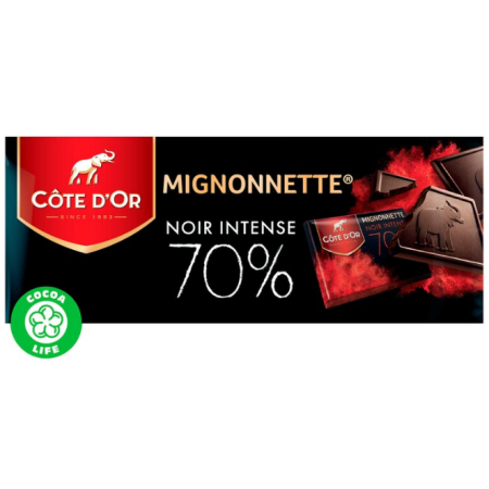Côte d'Or Miniature Pralines Dark Chocolate Intense 70% 180g