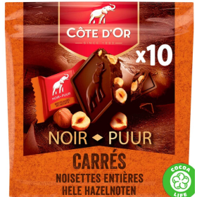 Côte d'Or Square Dark Chocolate Nuts 200g