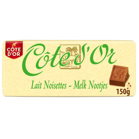 Côte d'Or Milk Chocolate Hazelnut 150g