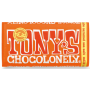 Tony's Chocolonely Chocolate milk Sea salt caramel Fairtrade 180 gr
