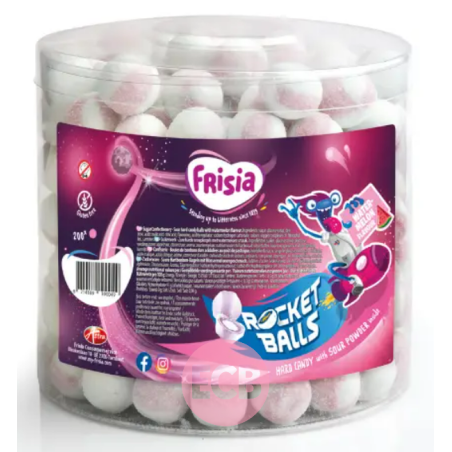 Frisia Rocket Balls Pasteque - 200 pieces 200g