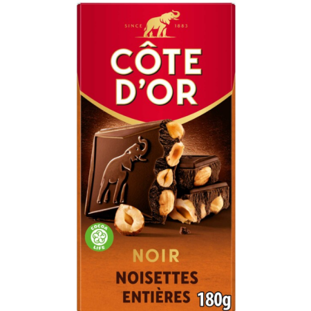 Côte d'Or Dark Chocolate Hazelnut 180g