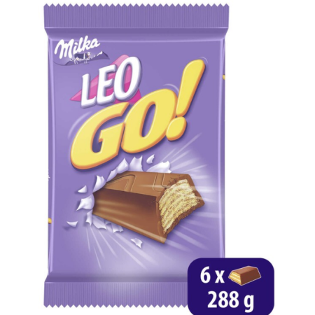 Milka Leo Cookies LEO GO 6 Pcs x 48 gr