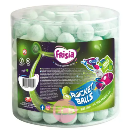 Frisia Rocket Balls Pomme - 200 pieces 200g