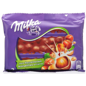 Milka Milk Chocolate Hazelnuts 3 x 45g