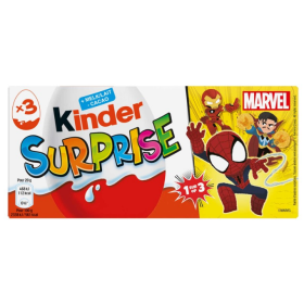 Kinder Surprise Egg Milk Chocolate Toy 3 pcs