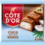 Côte d'Or Bars Milk Chocolate Coconut 4 x 44g