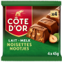 Côte d'Or Milk Chocolate Hazelnut 4 x 45g
