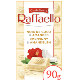 Raffaello Chocolate Bar White Chocolate Coconut Almond 90g