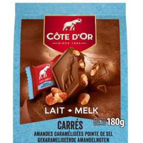 Côte d'Or Pralines Square Chocolate Almonds 180g