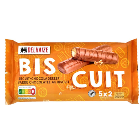 Delhaize Cookie bar 5x58gr