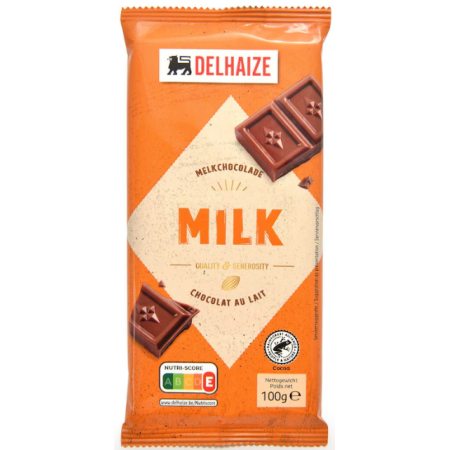 Delhaize Chocolate Milk 100g