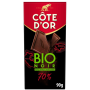 Côte d'Or Chocolate Dark Chocolate 70% Organic 90g