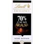 Lindt Excellence Chocolate 70% cocoa Intense dark 100g bar